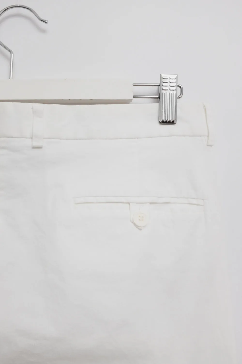 JOSEPH WHITE FLARED LOW WAIST PANTS