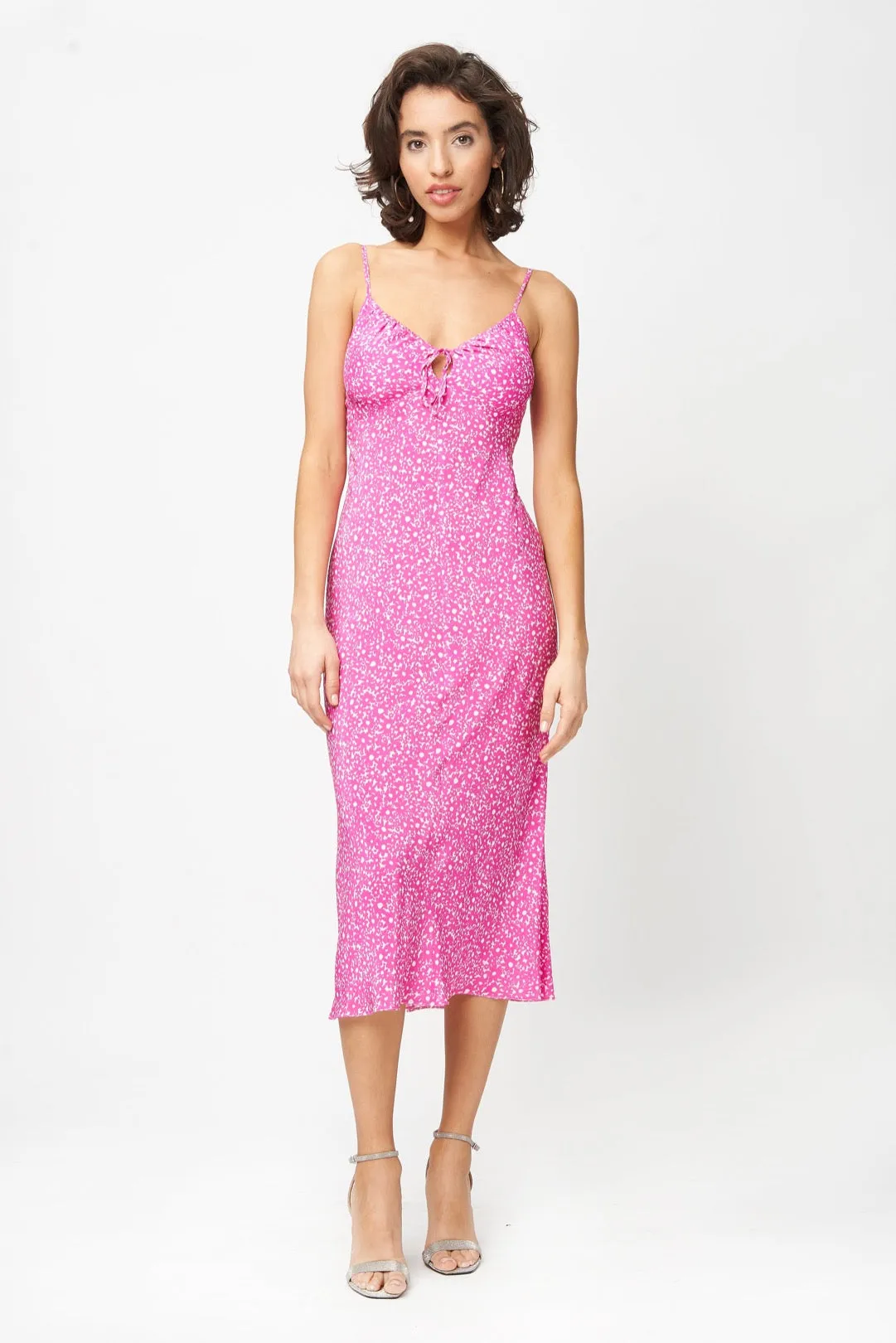 Karla Dress Pink Daisy