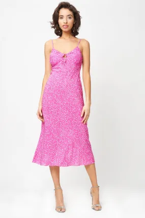 Karla Dress Pink Daisy