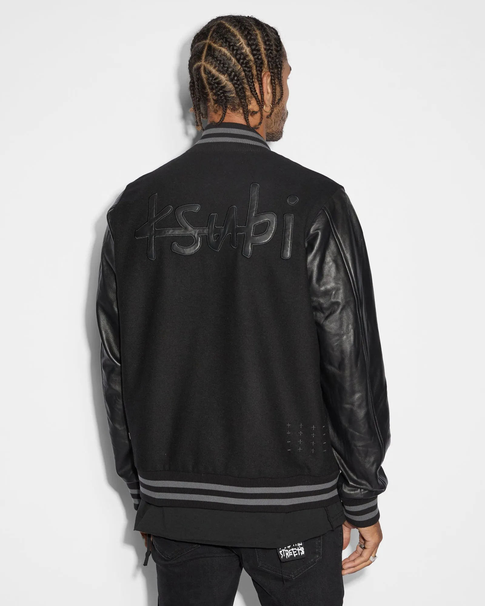 Ksubi 1999 King Letterman Jacket - Black