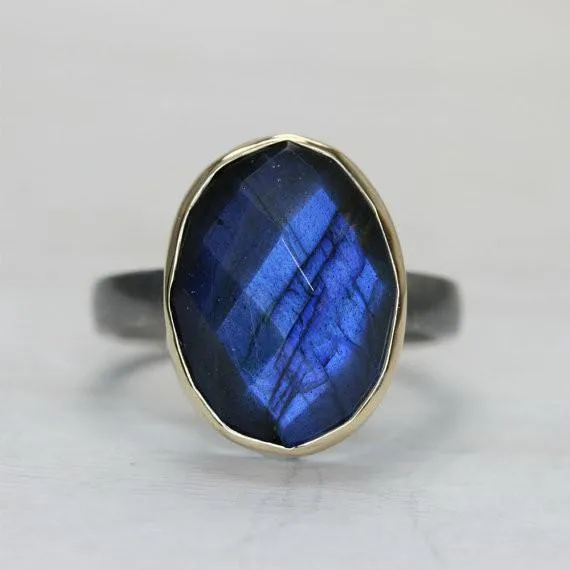 Labradorite Cocktail Ring