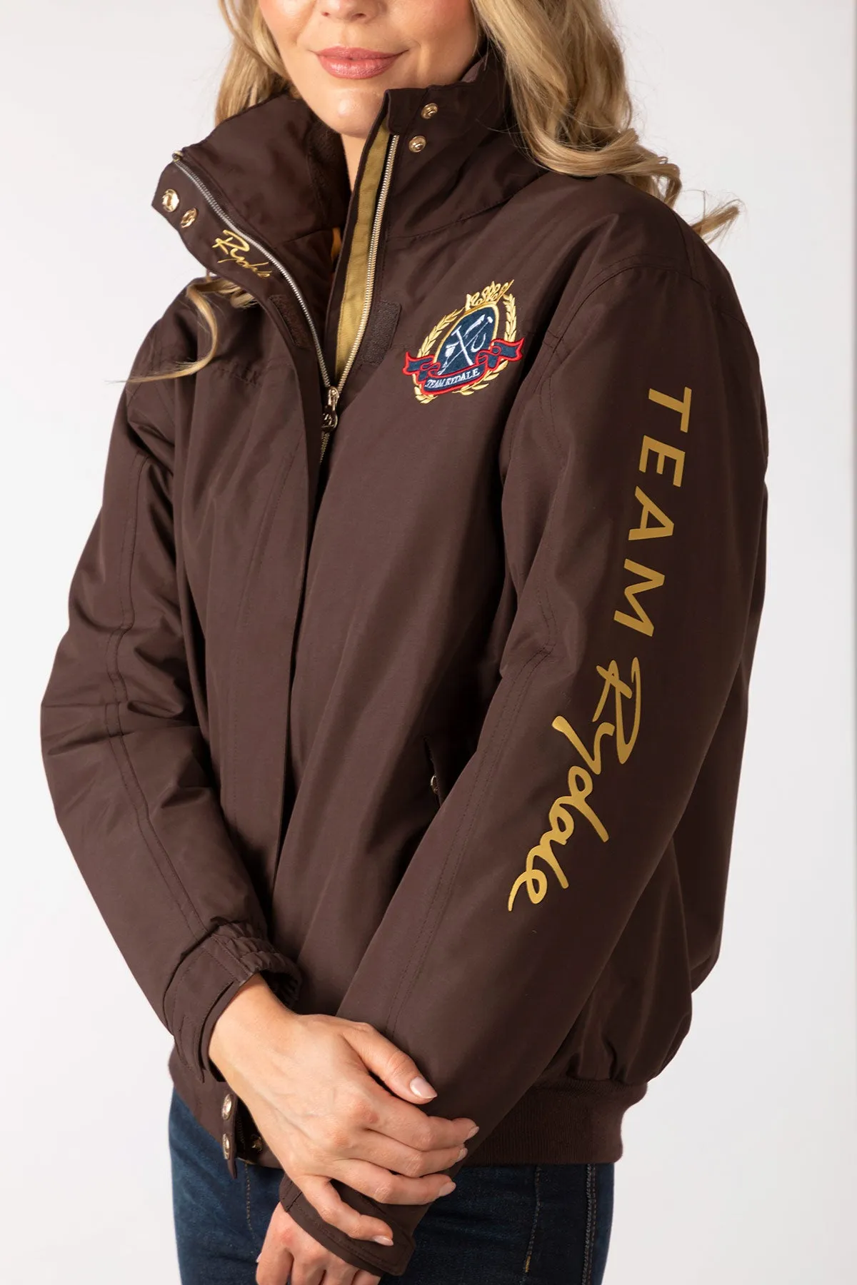 Ladies Emblem Bomber Jacket - Ripon