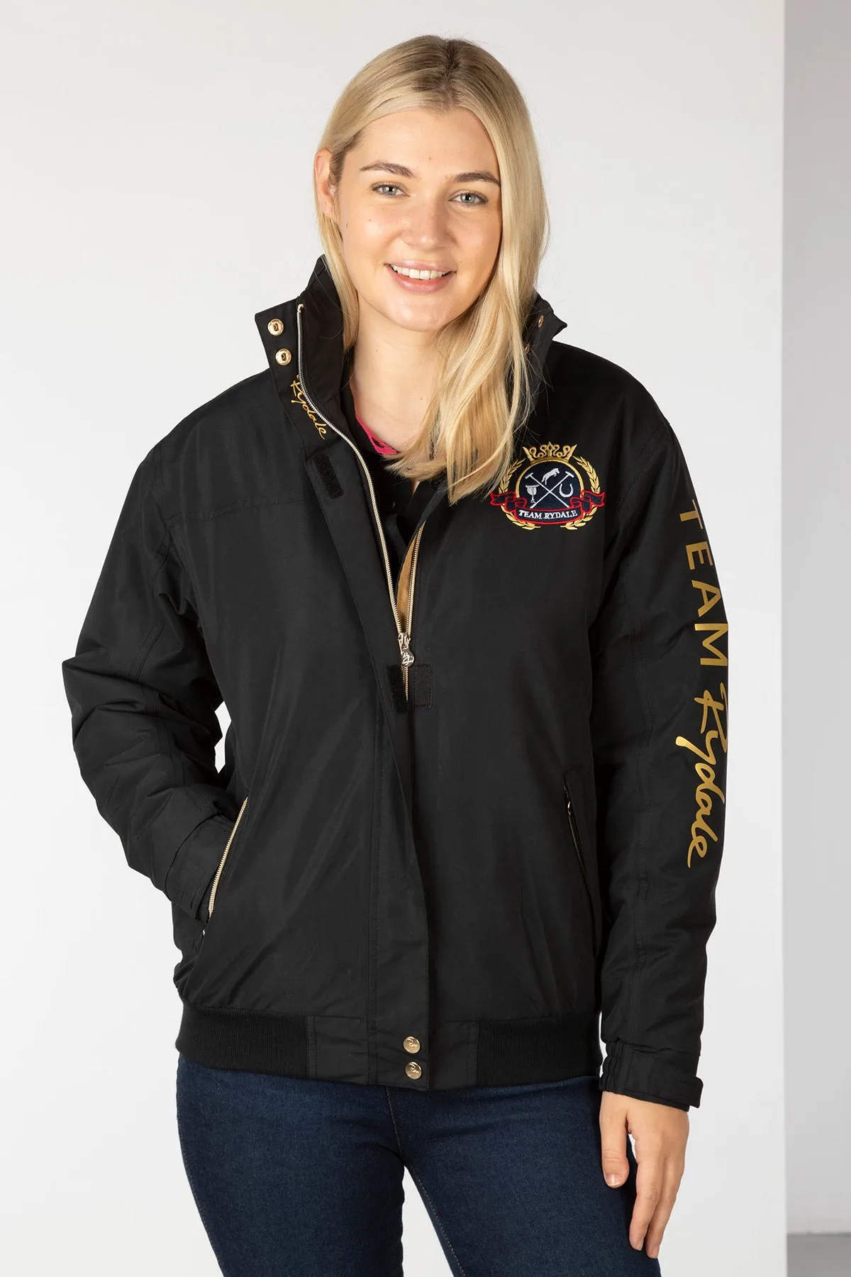 Ladies Emblem Bomber Jacket - Ripon