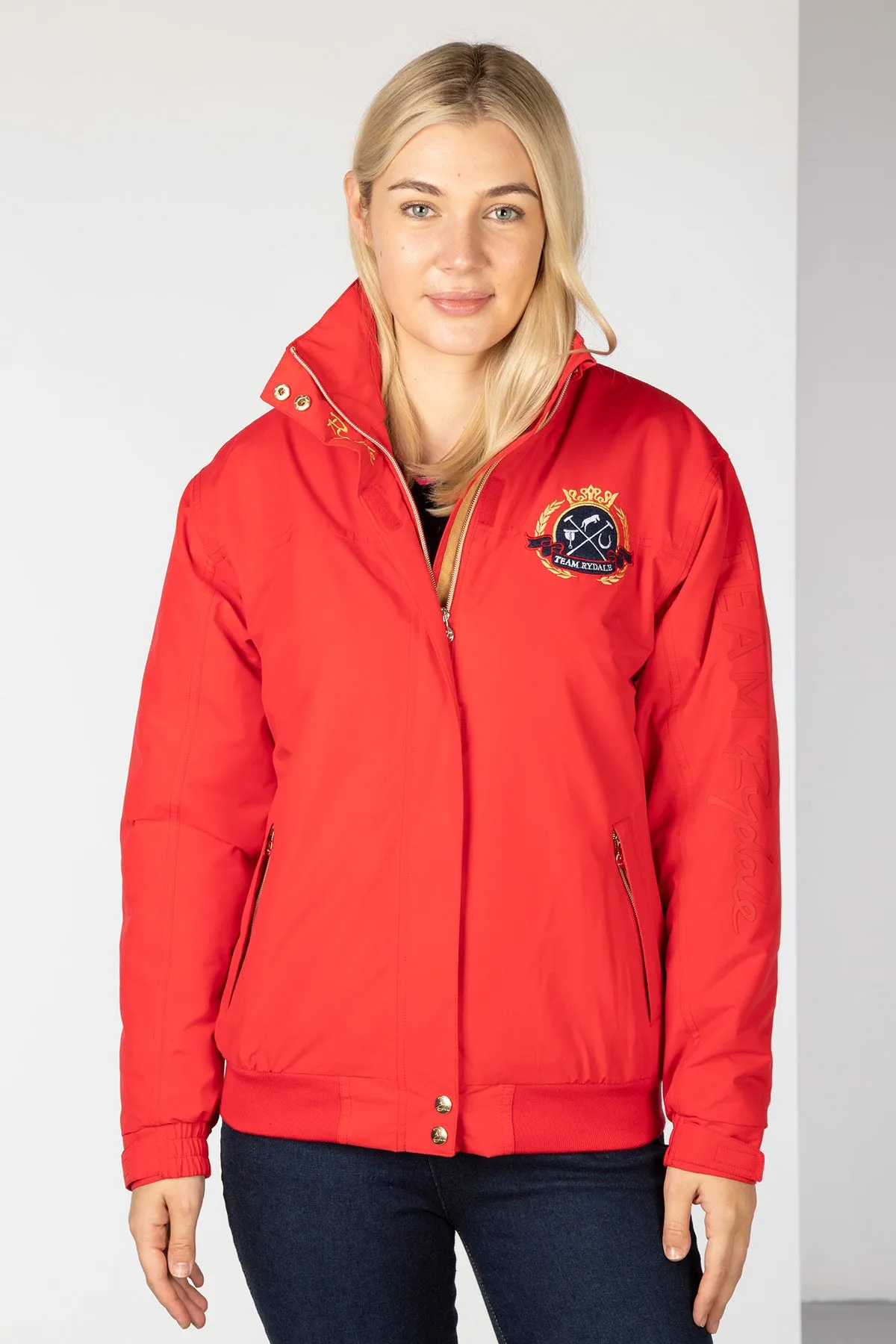 Ladies Emblem Bomber Jacket - Ripon