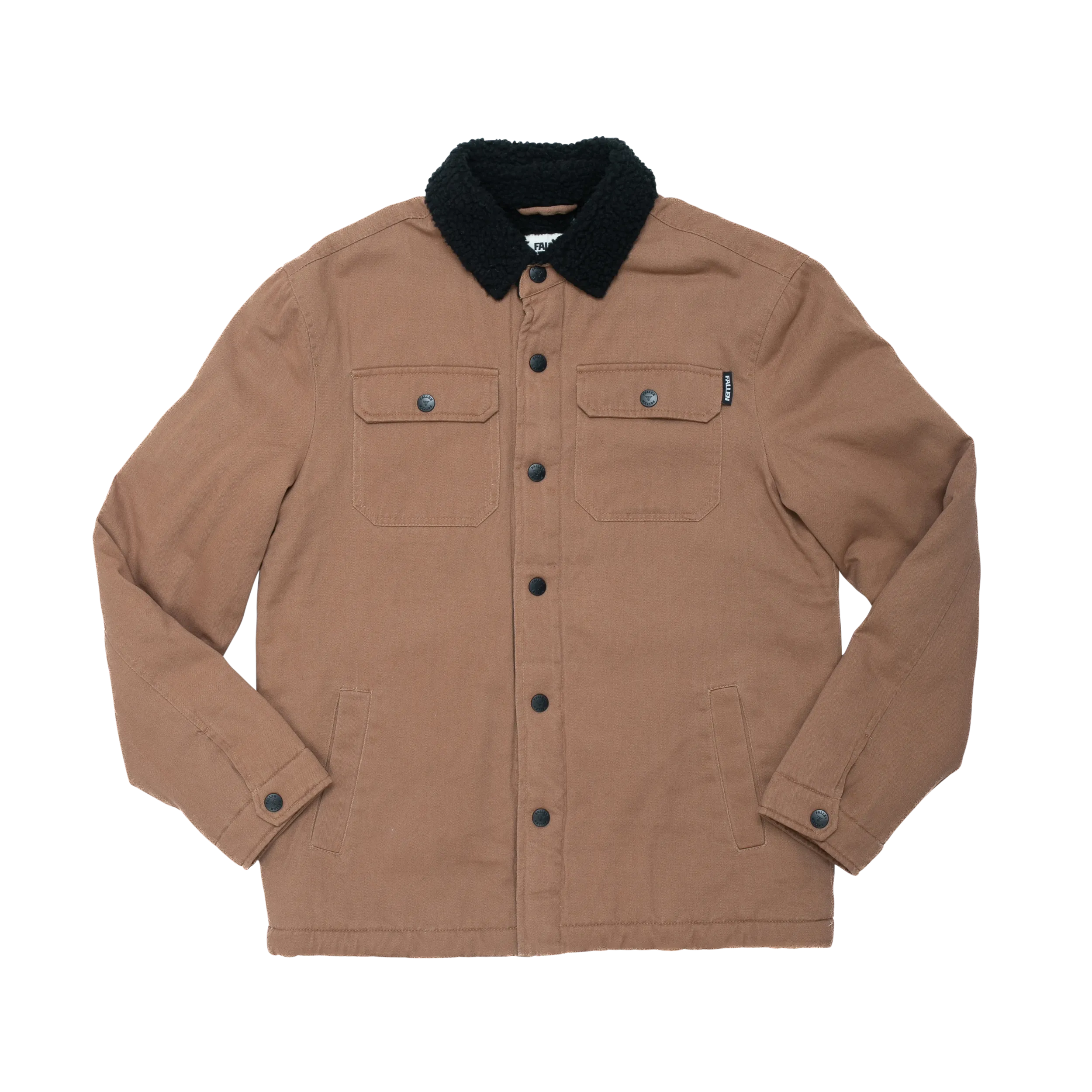 LAMB JACKET BROWN/BLACK