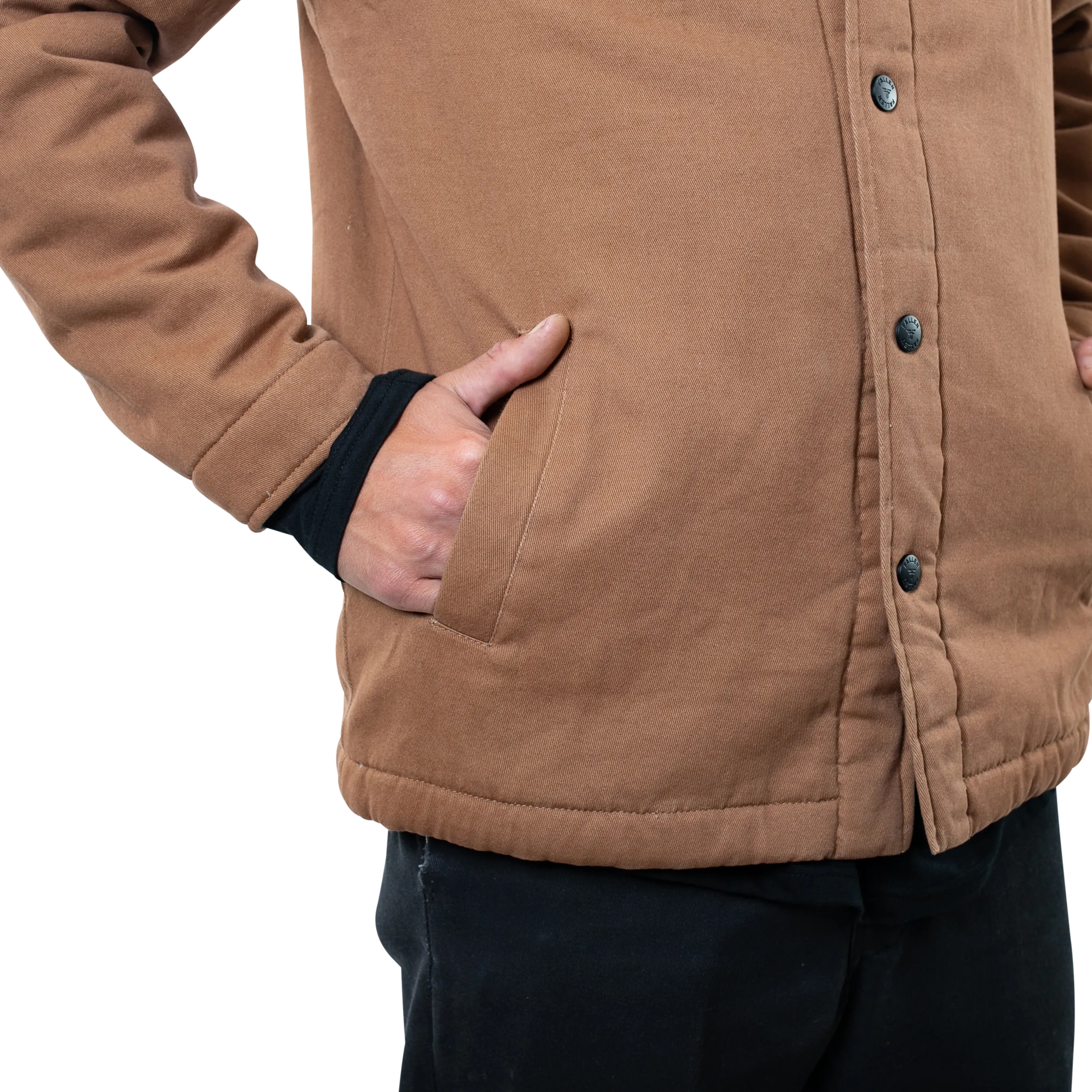 LAMB JACKET BROWN/BLACK