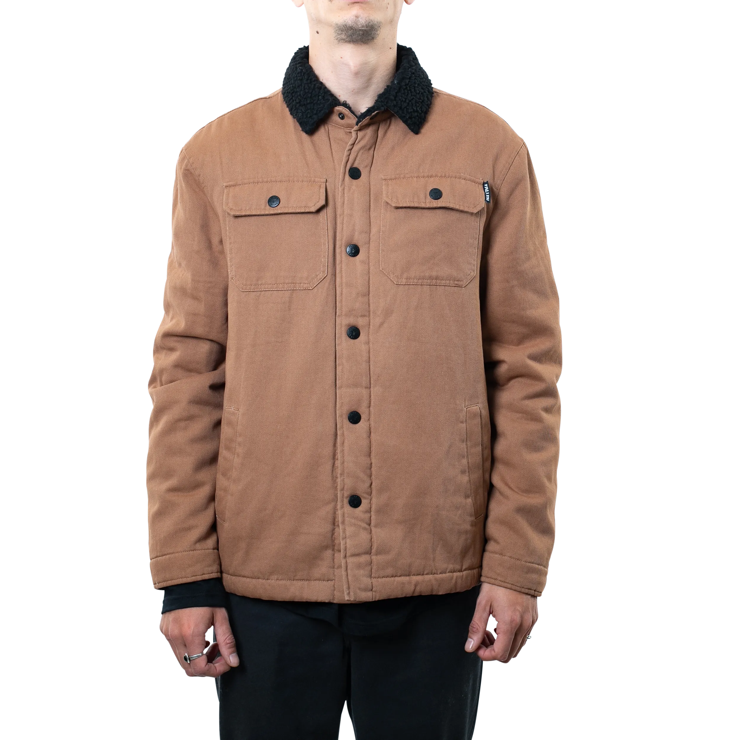 LAMB JACKET BROWN/BLACK