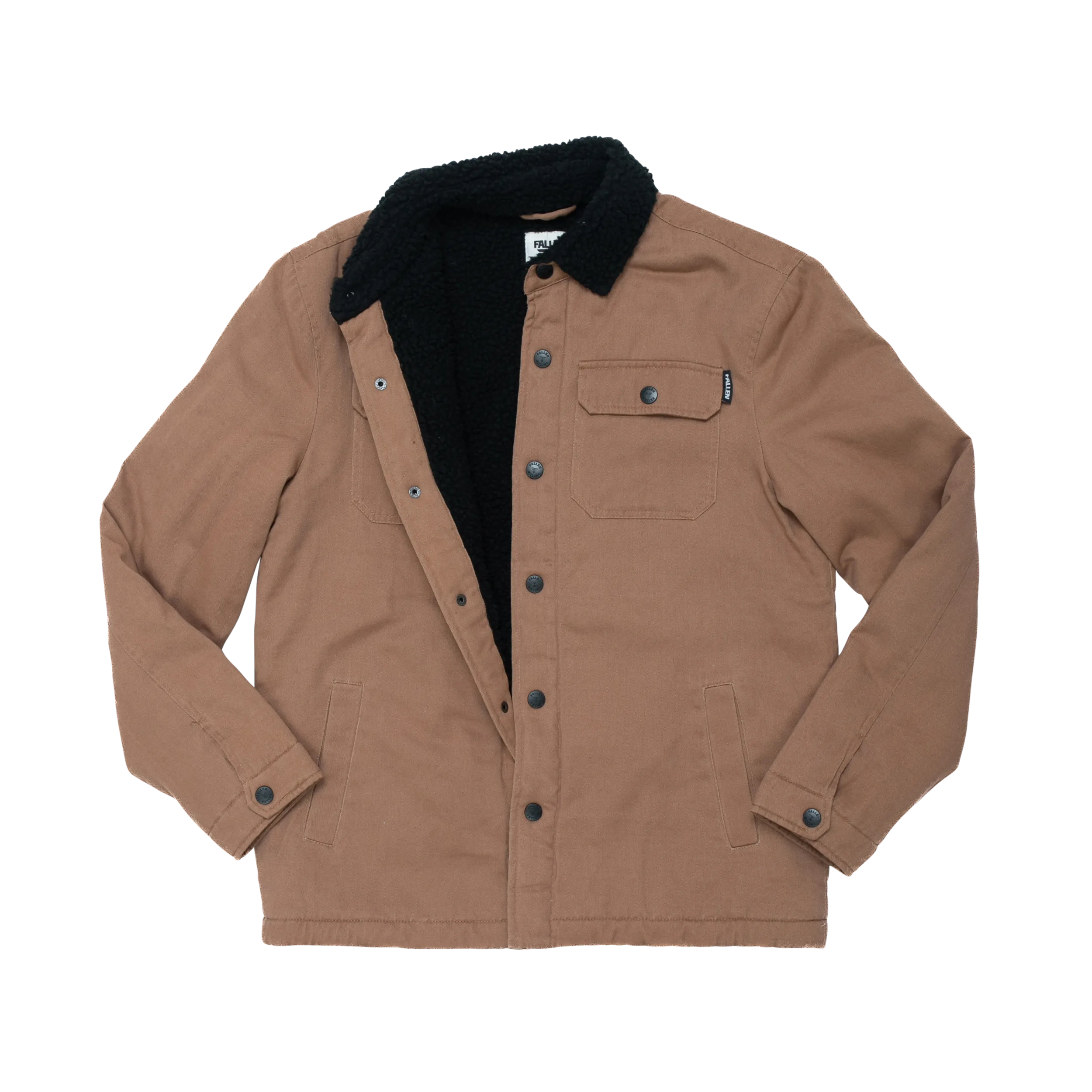 LAMB JACKET BROWN/BLACK