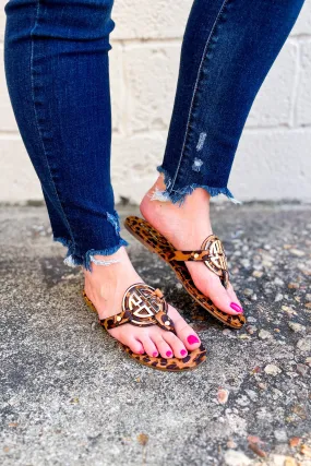 Lauren Sandals, Leopard