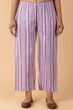 Lavender Border Trousers