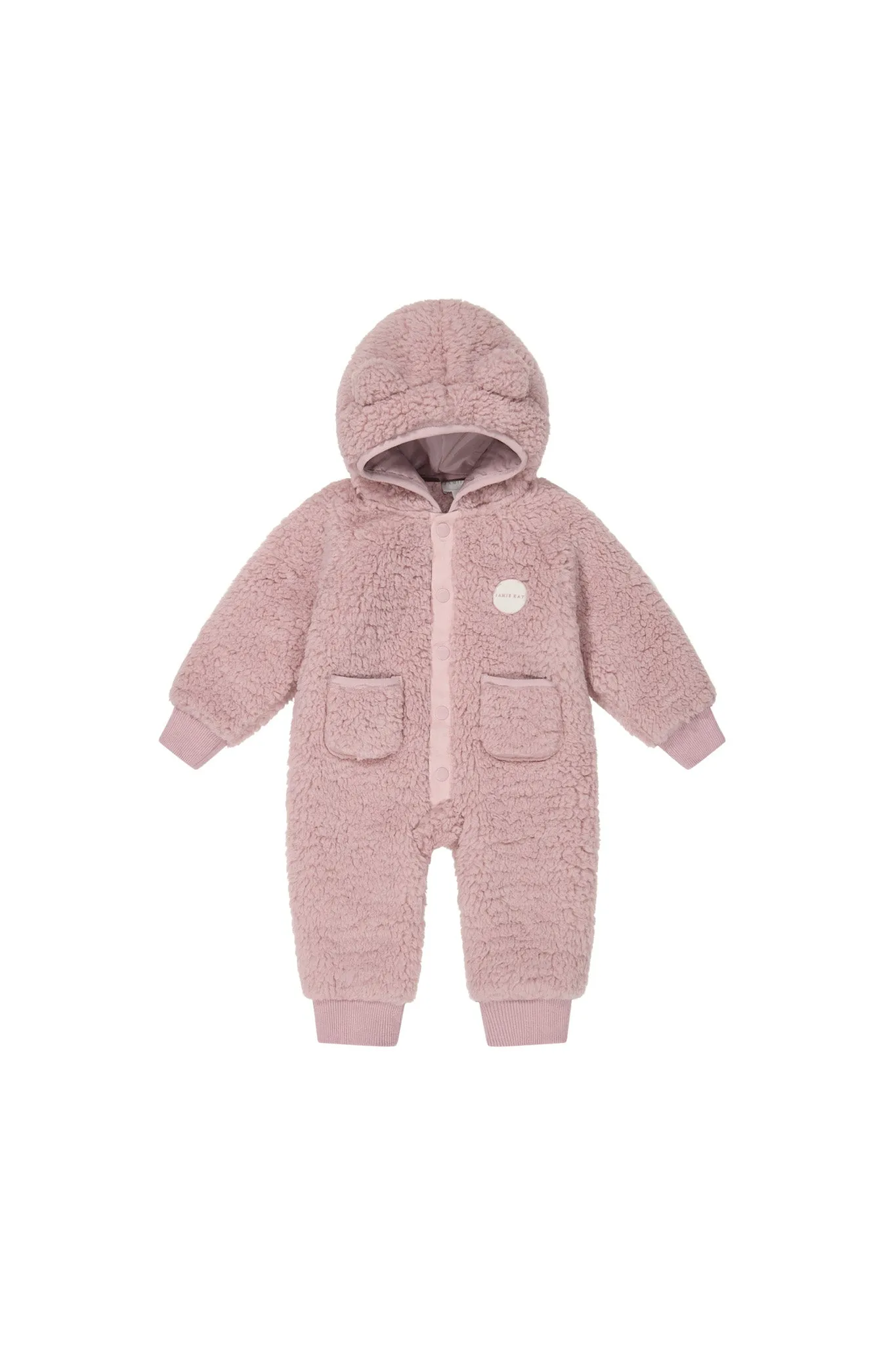 Lenny Sherpa Onepiece - Powder Pink