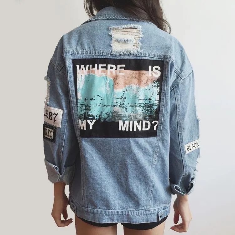 Lost in Translation Denim Jacket