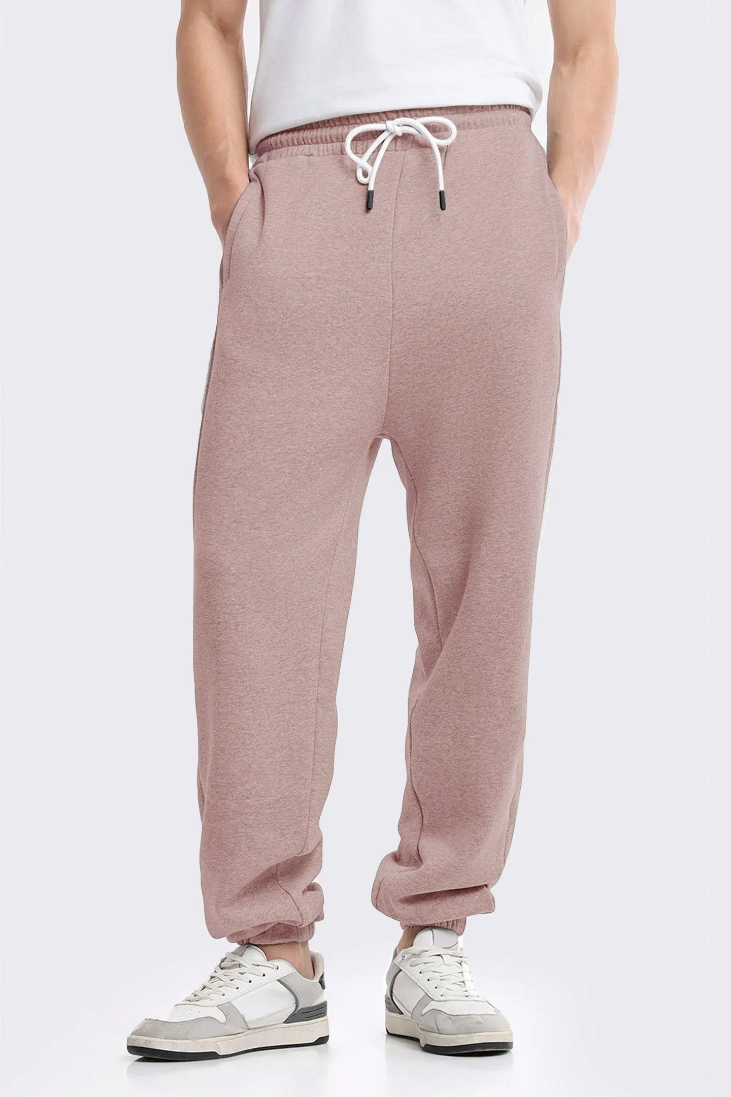 Men Light Pink Trouser