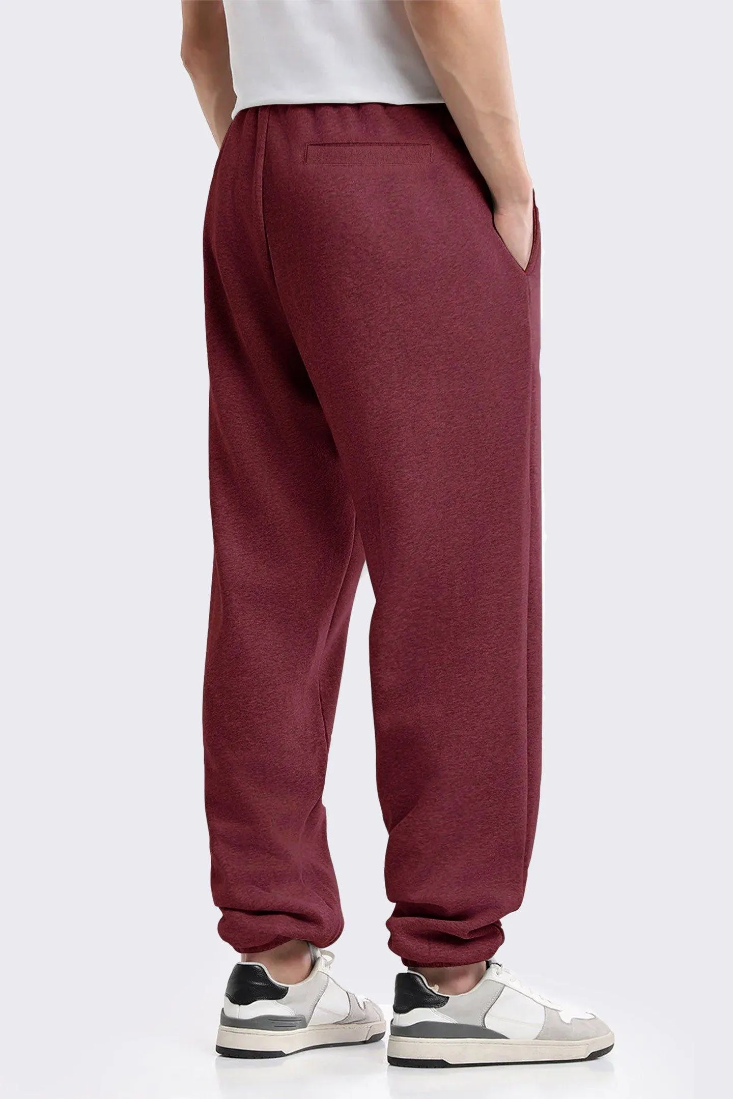 Men Maroon Trouser