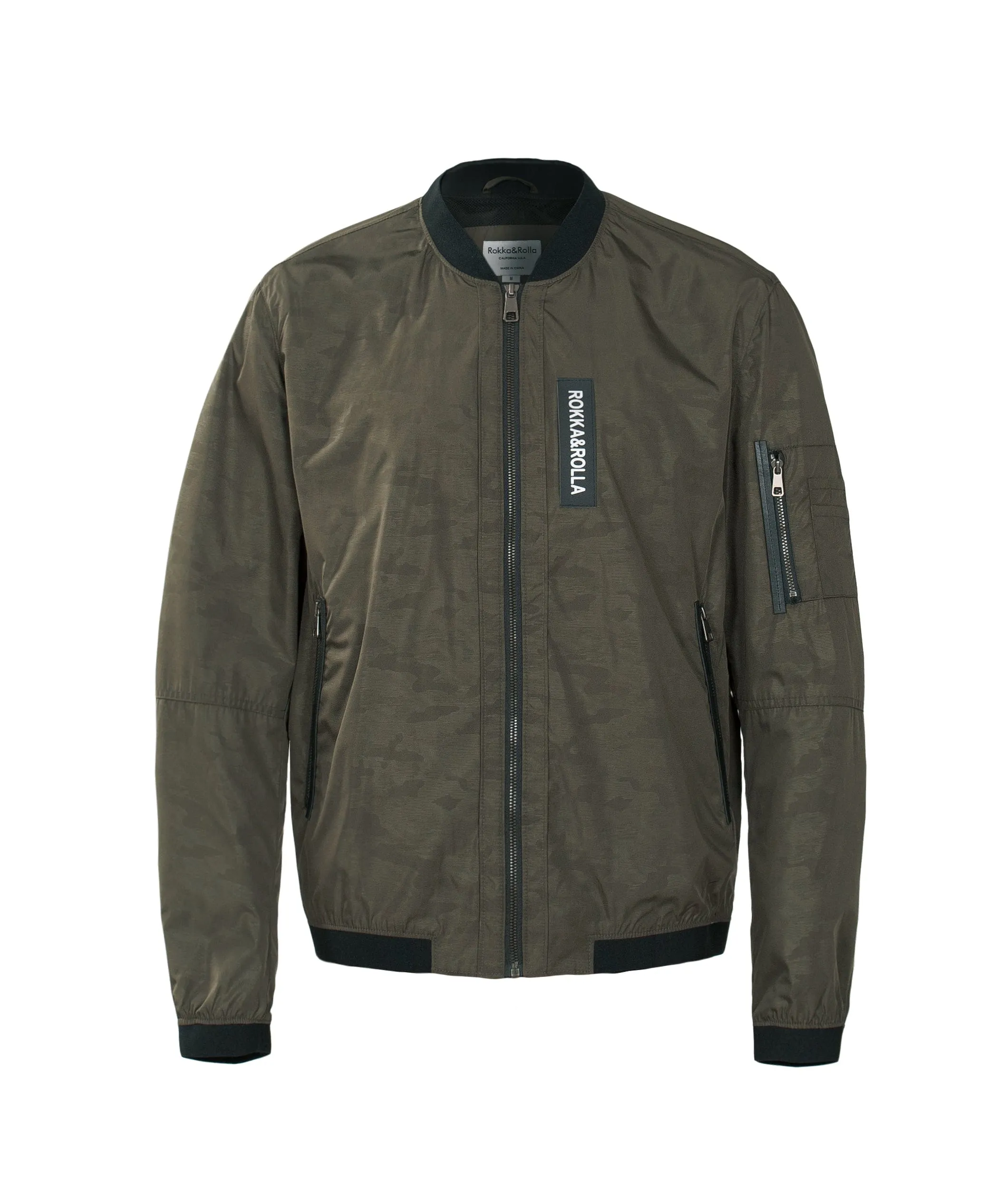 Men's Lightweight Bomber Flight Jacket