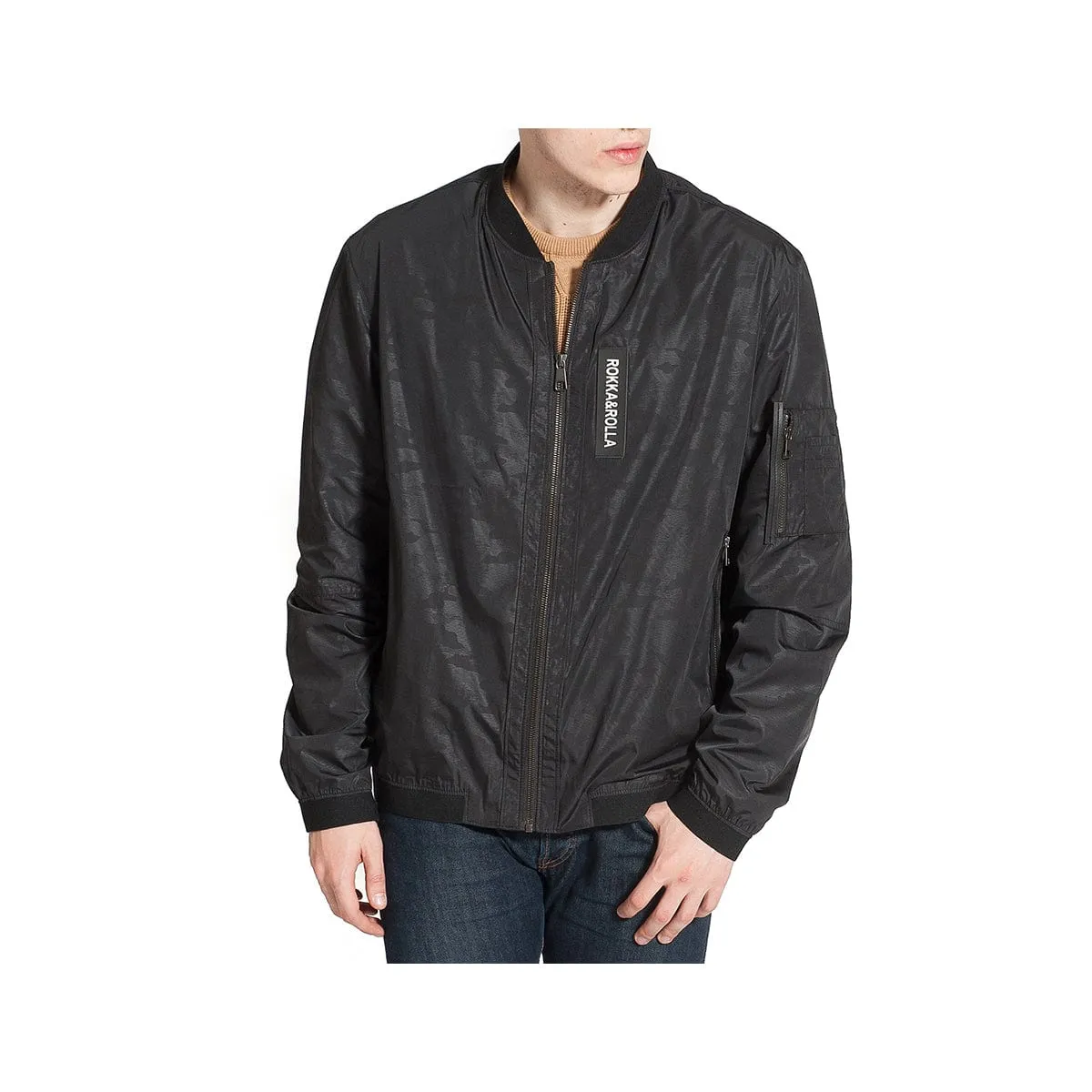 Men's Lightweight Bomber Flight Jacket