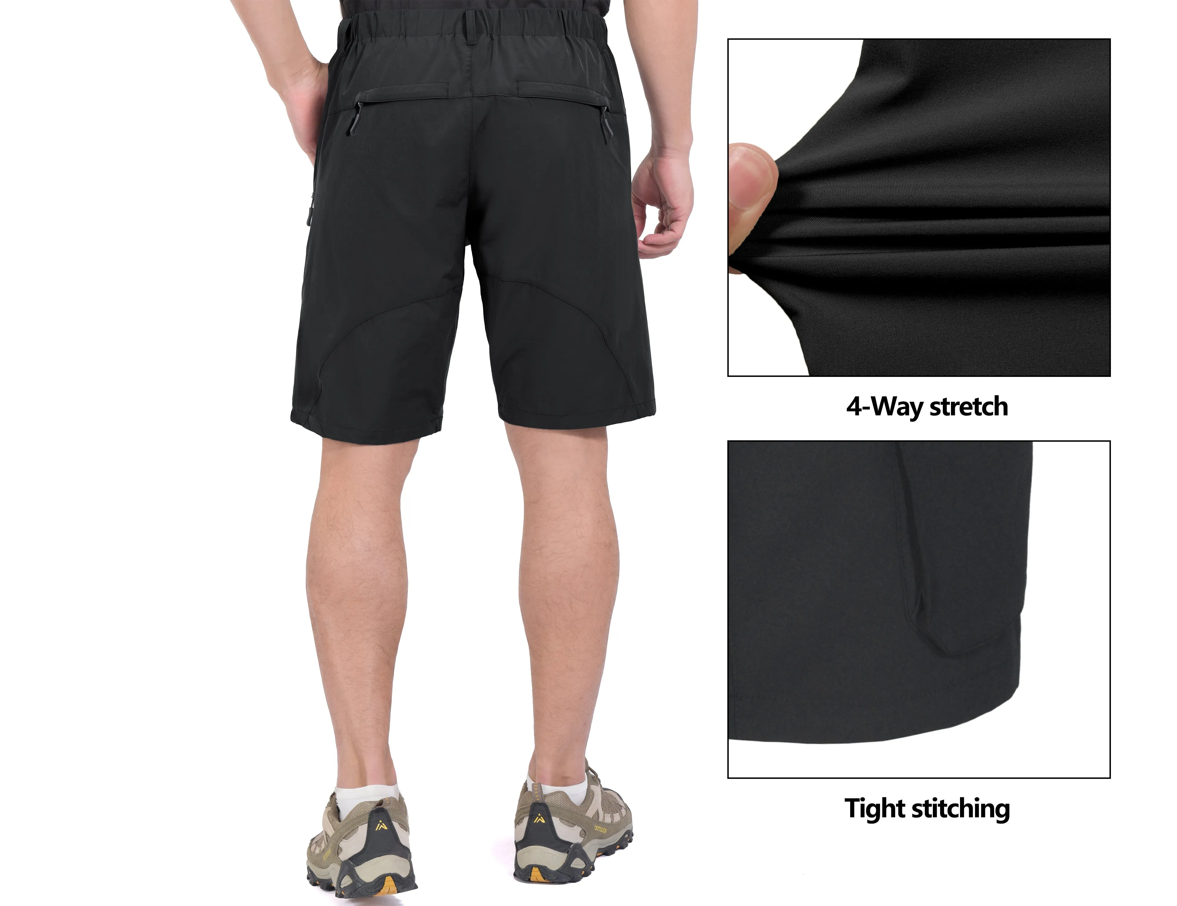 Men's Quick Dry Lightweight Hiking Shorts