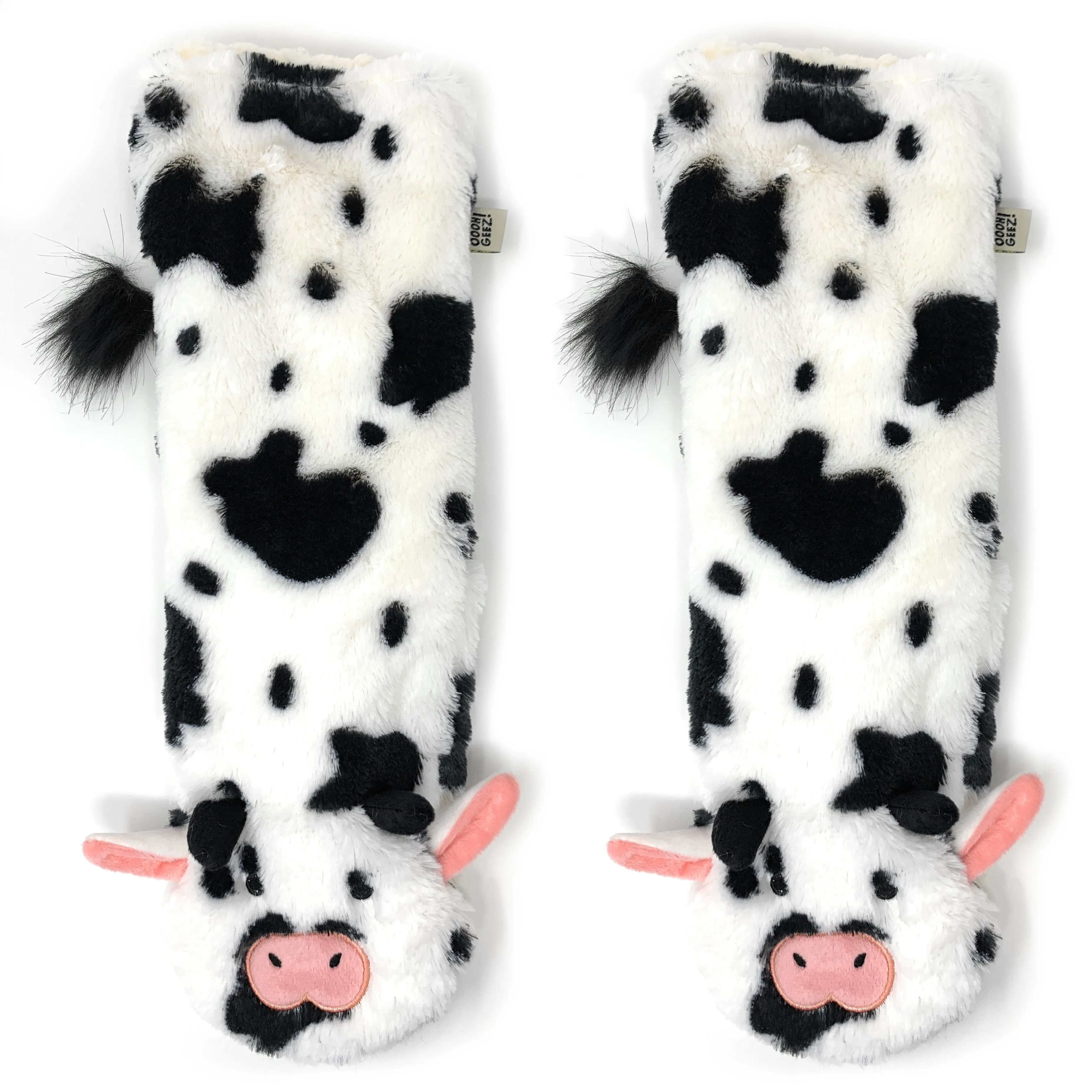 Moo Moo Plush Slipper Socks