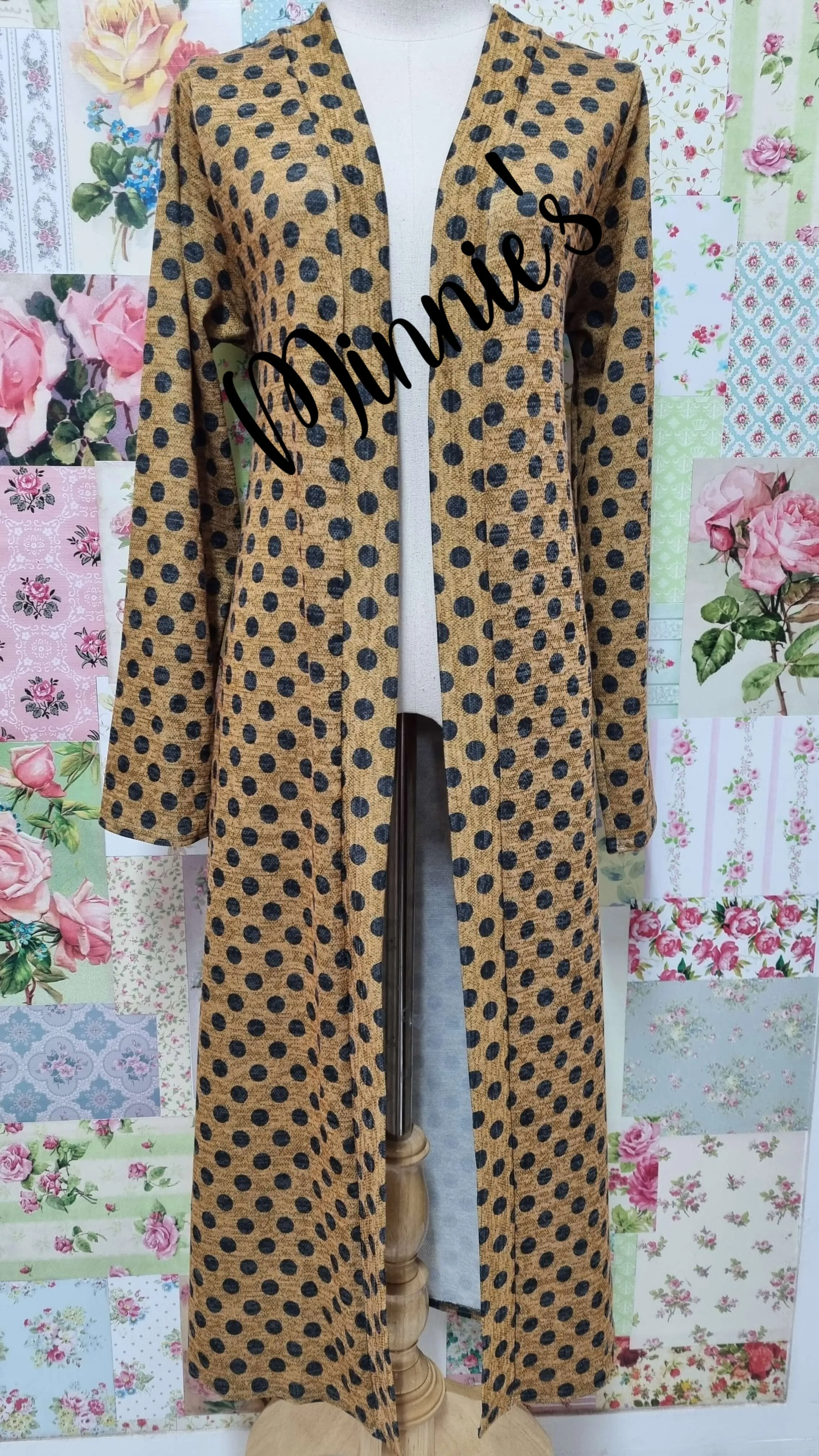 Mustard Polka Dot Jacket VB0138