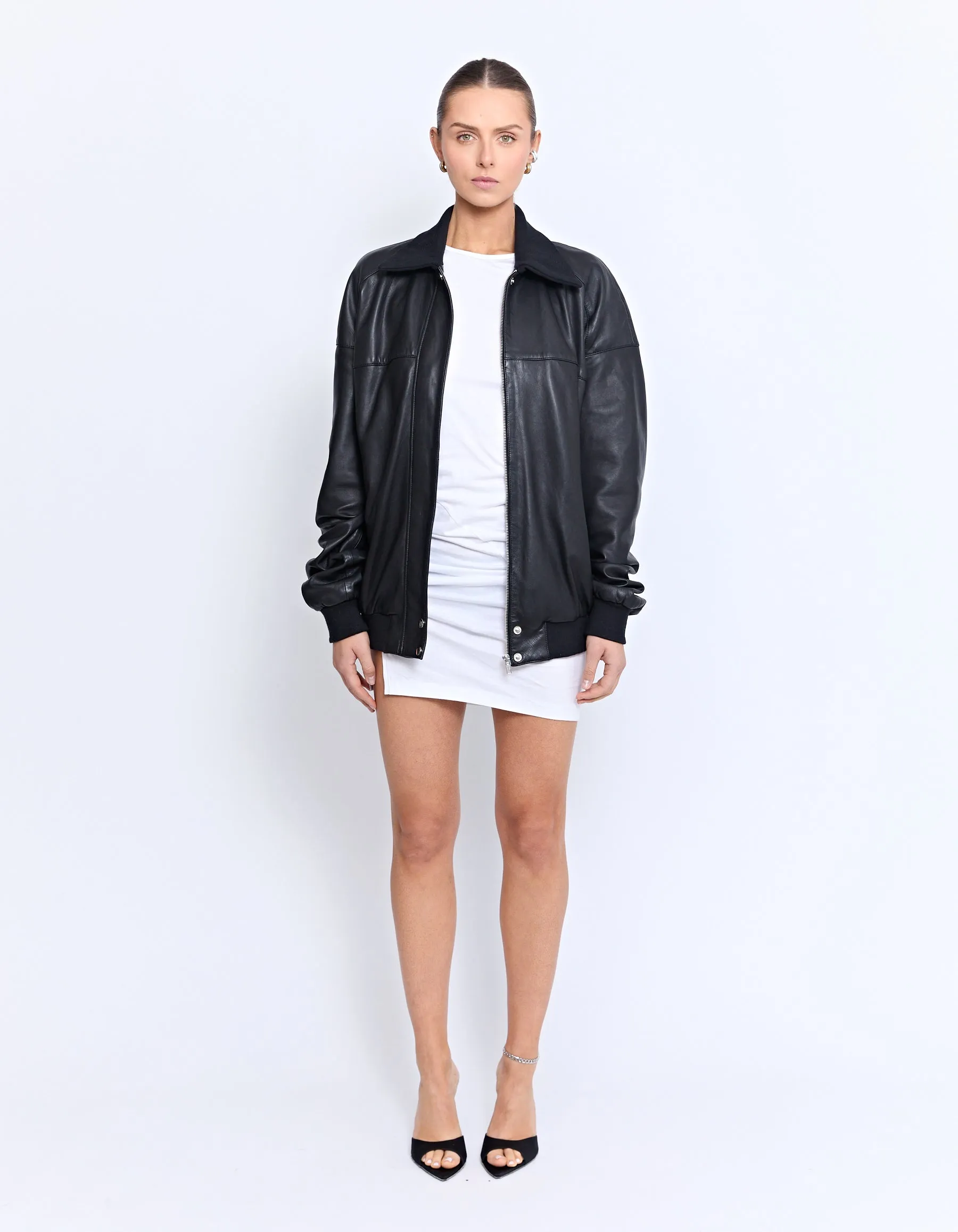 PIAF BOMBER JACKET | BLACK