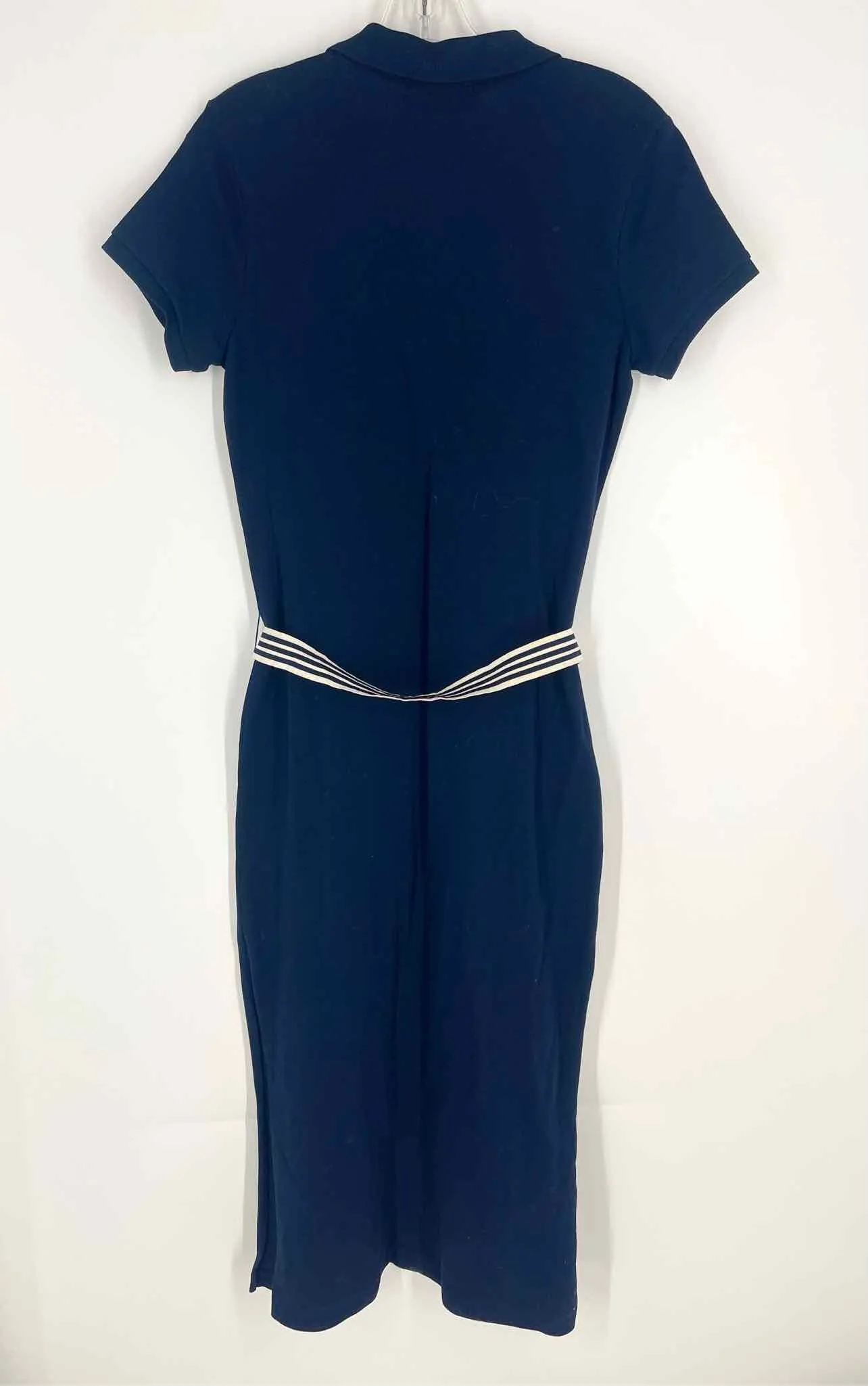 Ralph Lauren Size M Navy Midi Belted Dresses Dress