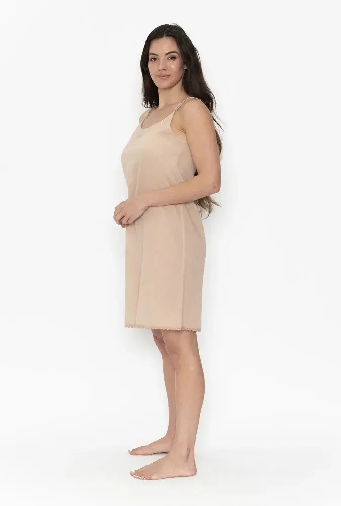 Reversable Organic Cotton Dress Slip - Natural