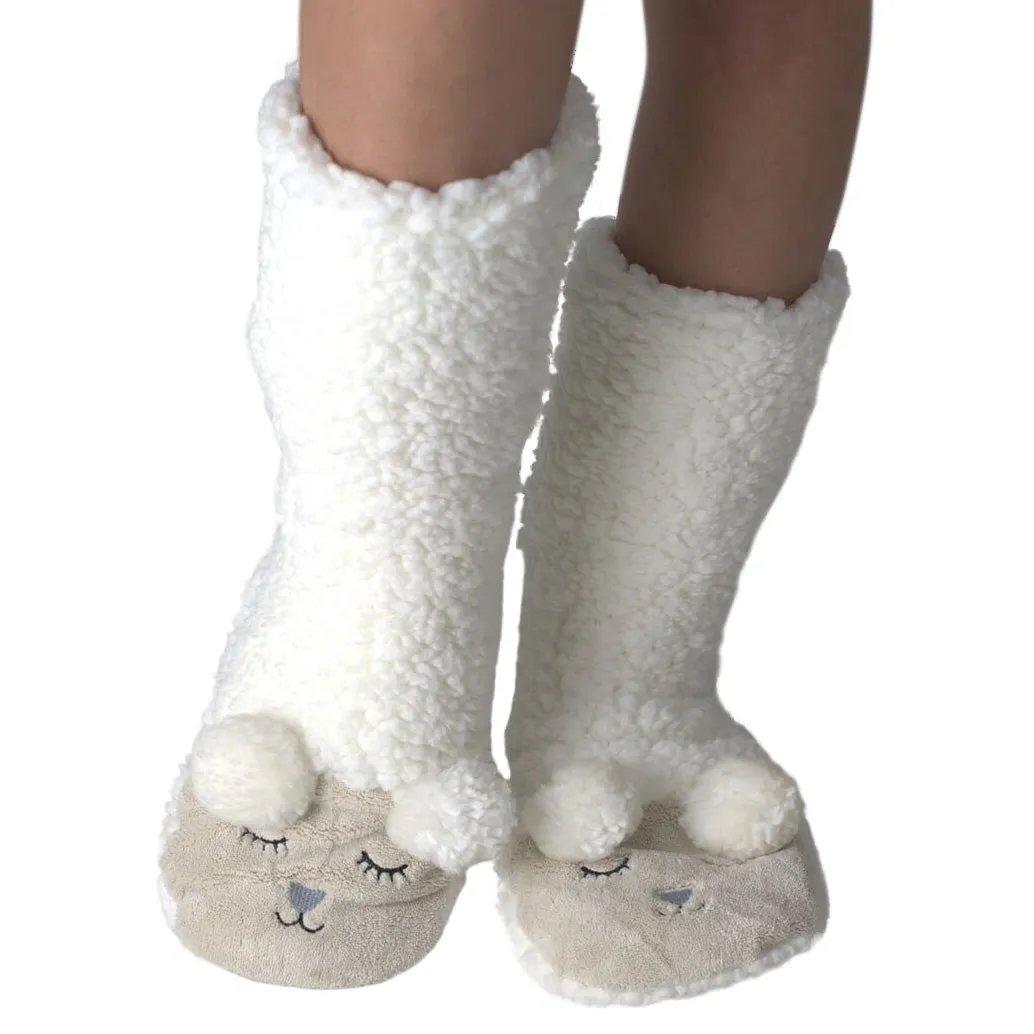 Sheepish Plush Slipper Socks