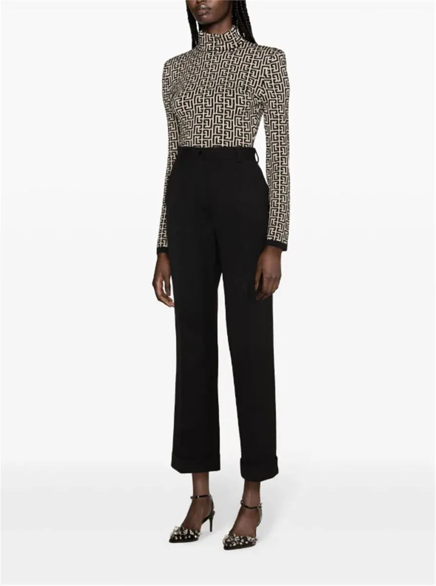 TAILORED VIRGIN WOOL TROUSERS