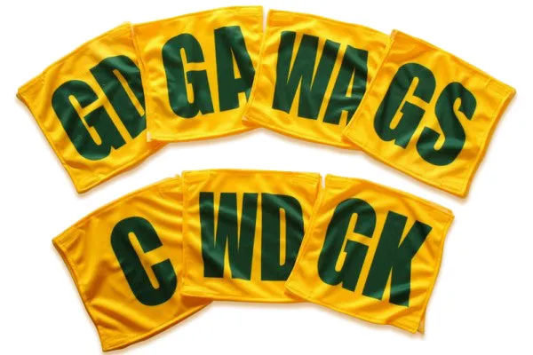 Velcro Netball Position Patches