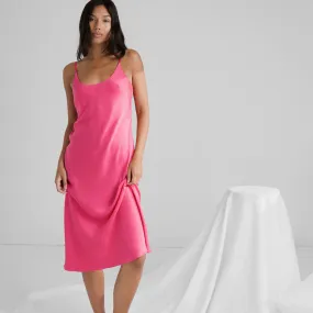 Washable Silk Bias Slip Dress