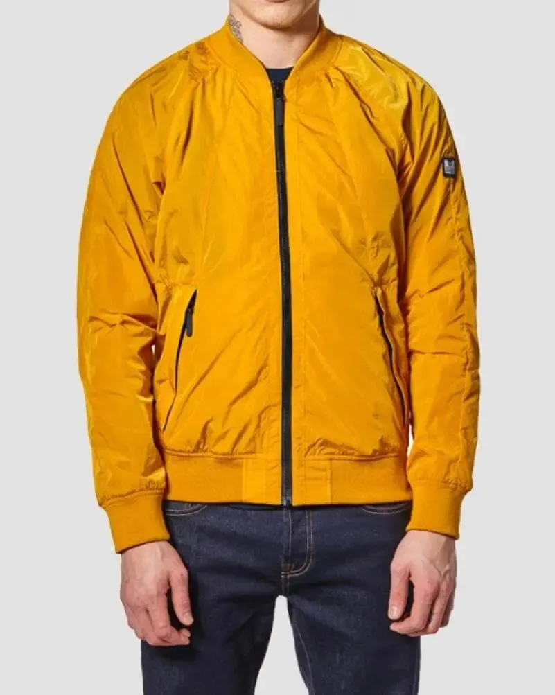 Weekend Offender BRADBURY Bomber Jacket Buttermilk