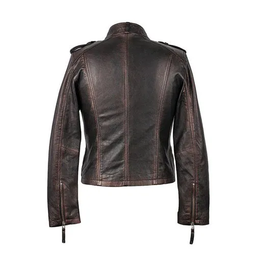 Women's Joliet Black Leather Jacket