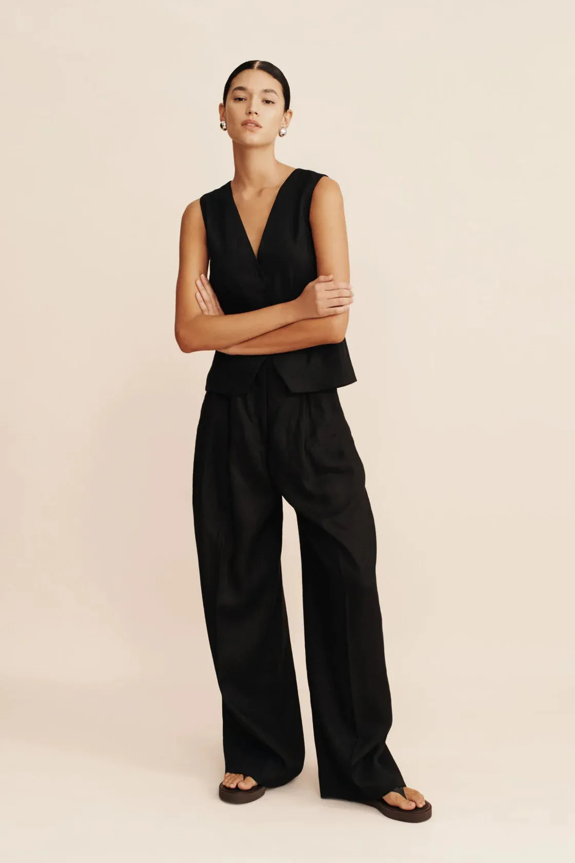 Wyatt Trousers in Black